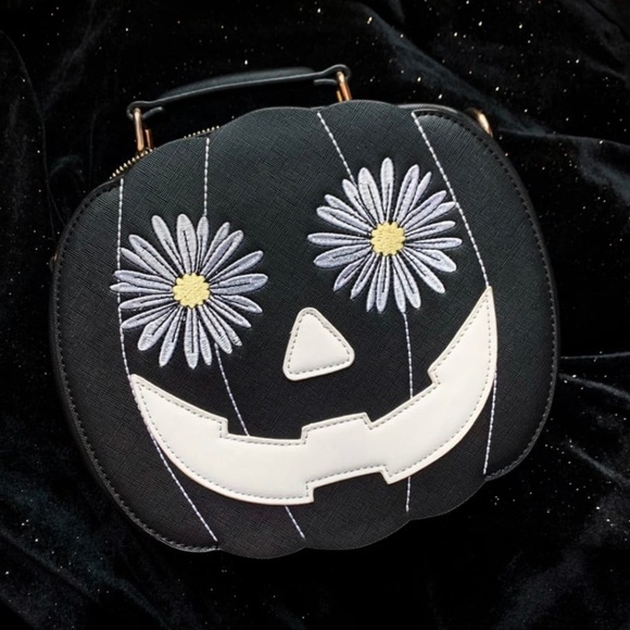 Backstitch Bruja Handbags - BACKSTITCH BRUJA Halloween Backstitch Bruja SPRING bag witchy goth SOLD OUT